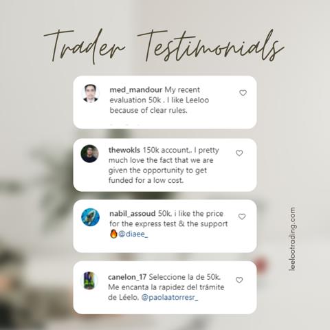 Leeloo Trading testimonial