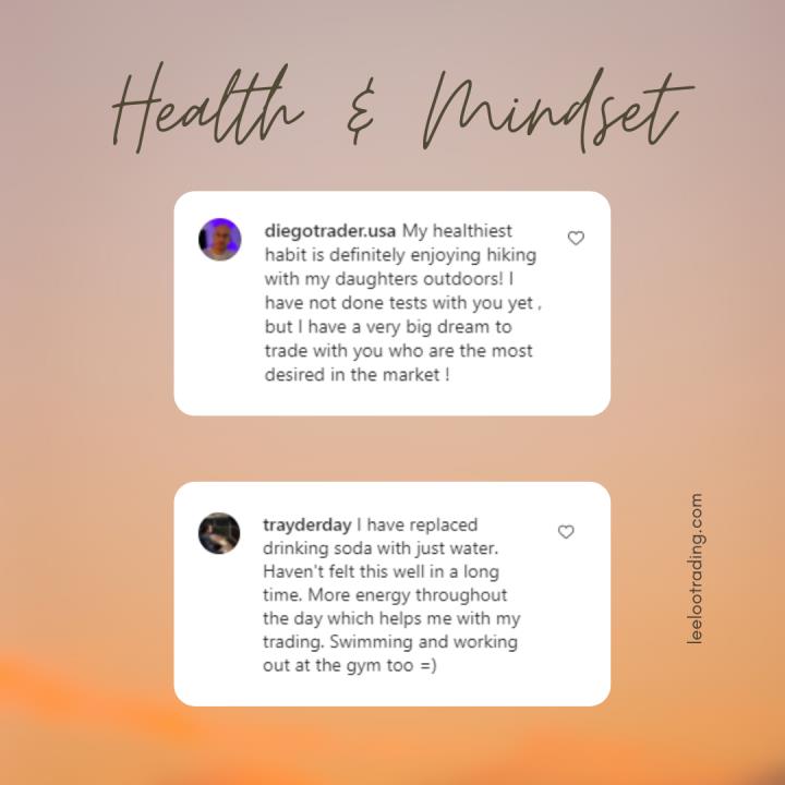 Trader health tips