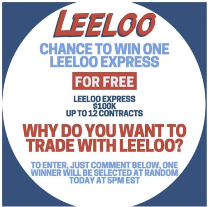 Leeloo Trading Instagram post